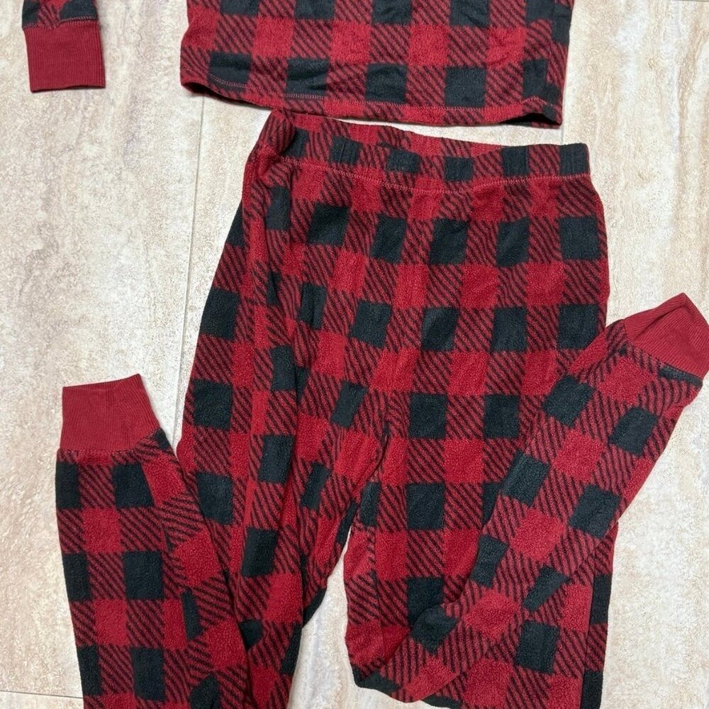 Plaid Pajama Set (A1) - Picture 3 of 5